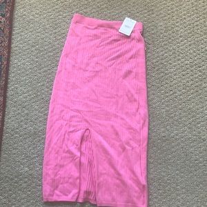 free people hot pink maxi skirt ✨💞